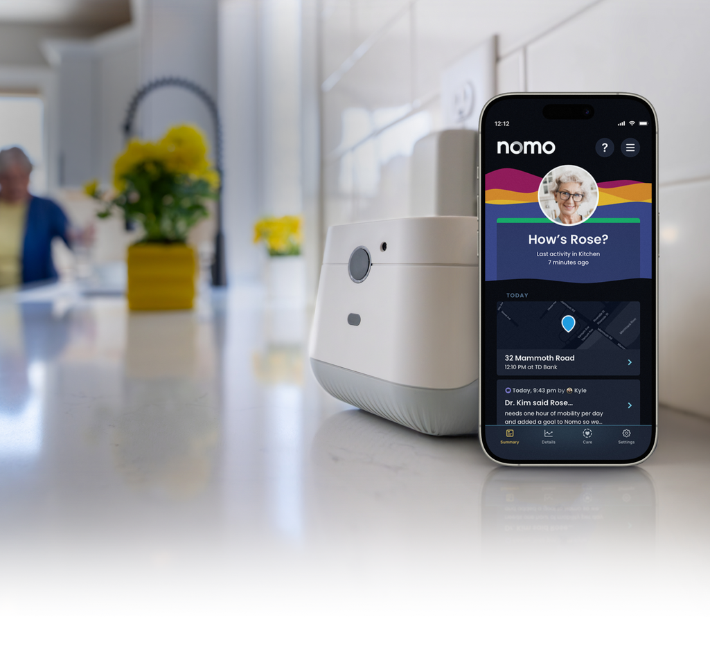 Nomo Elderly Monitoring and Medical Alert System