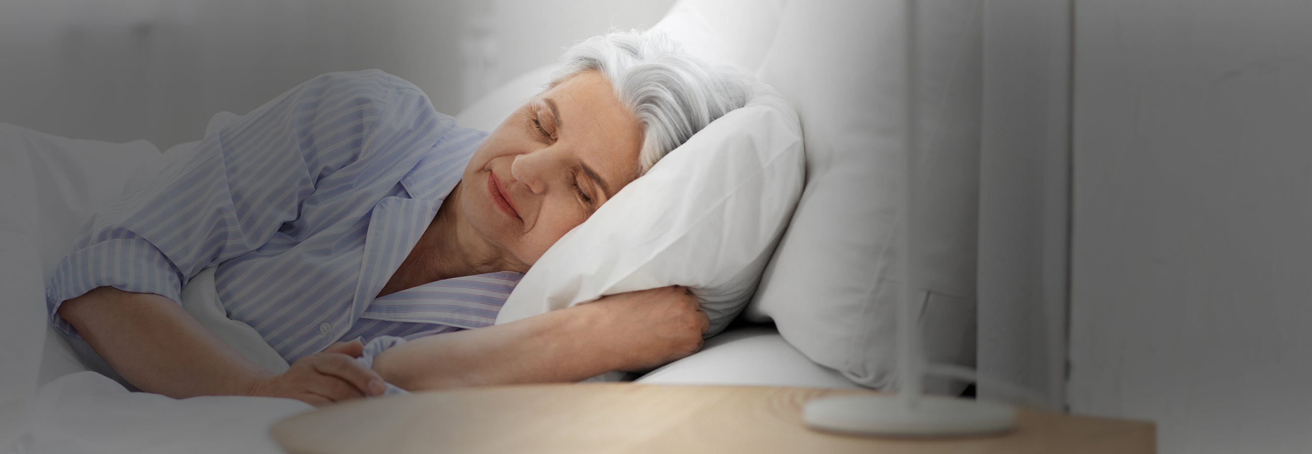 Sleeping Woman using Nomo Elderly Monitoring