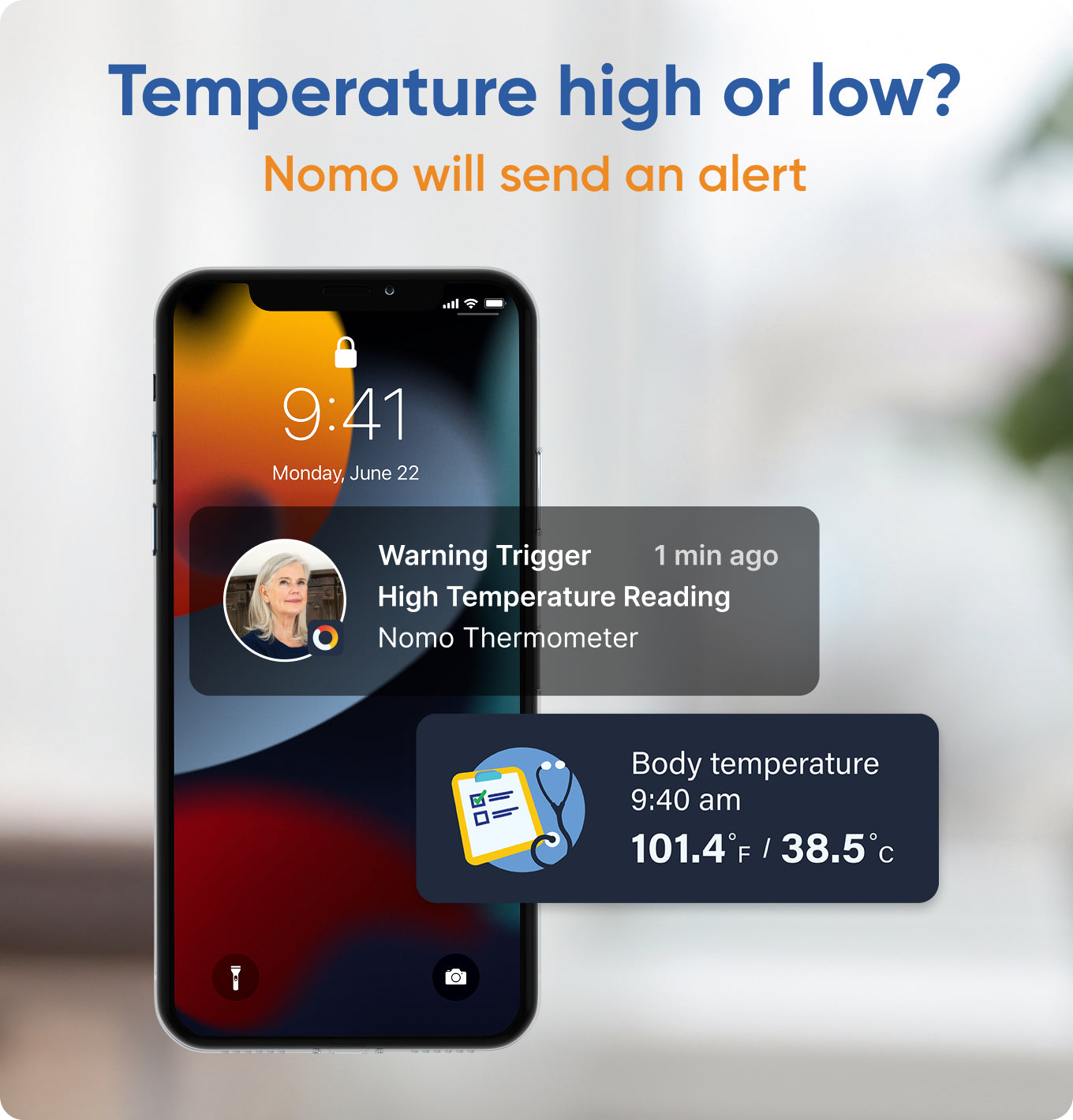 Nomo Non-Contact Smart Thermometer